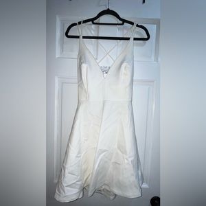 LULUS flowy dress open back